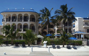 Aquamarina Suites is located on the beach in San Pedro, Ambergris Caye, Belize, just minutes from the barrier reef.  Our spacious, one bedroom apartment suites offer all the modern conveniences including daily maid service. Relax by our swimming pool, or sun and swim on our beautiful coral beach.  Belize's gin-clear waters are a diver's and snorkeler's paradise.