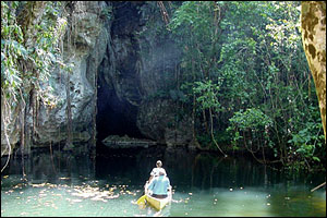 Barton Creek Cave entrance