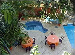 Hotel La Casona de la Isla is a lovely colonial-style hotel situated on the island of Flores in the Peten Region of Guatemala within easy reach of the Mayan site of Tikal.