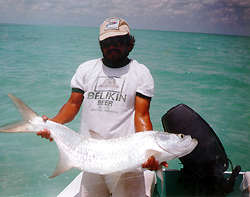 El Pescador is the premier destination in Belize for anglers and divers. Situated on a private beach, this colonial style lodge offers courteous English-speaking guides trained to accomodate every type of angler at every skill level. El Pescador on Belize's historic Ambergris Caye is a colonial style lodge, situated on a private coconut studded beach, slightly isolated and away from the hustle and bustle of crowds yet close enough to San Pedro to enjoy a day shopping or an evening in town.