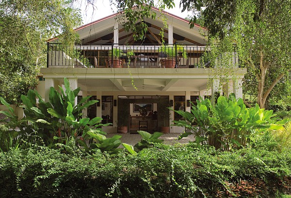 front view of Kaana Resort, San Ignacio, Cayo, Belize