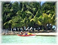 Lighthouse Reef Resort kayak