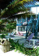 Mata Rocks Resort is a small intimate beachfront hotel in San Pedro on the island of Ambergris Caye, Belize, providing personalized service and tropical elegance in a casual relaxed atmosphere. All rooms have ocean views.