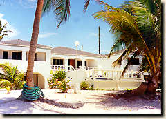 A private beachfront villa for vacation rental in San Pedro on Ambergris Caye, Belize