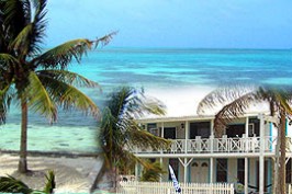St. George's Caye Pleasure Island Resort, located on an idyllic island steeped in history, off the Caribbean Coast of Belize and only half a mile from the Belize Barrier Reef.  A lovely laid-back place with Colonial style island cottages.