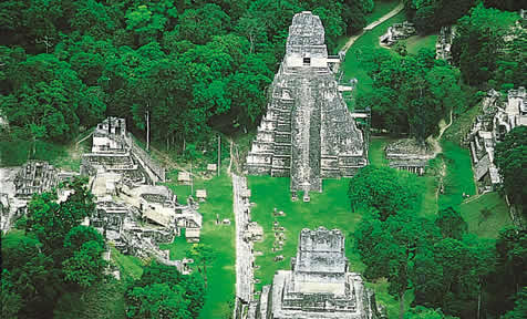 temples of Tikal, Guatemala